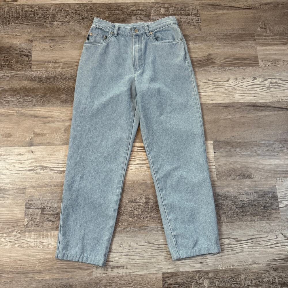 Vintage 90s Ralph Lauren Jeans 6P Light Wash High Rise Cotton Old Money Costal